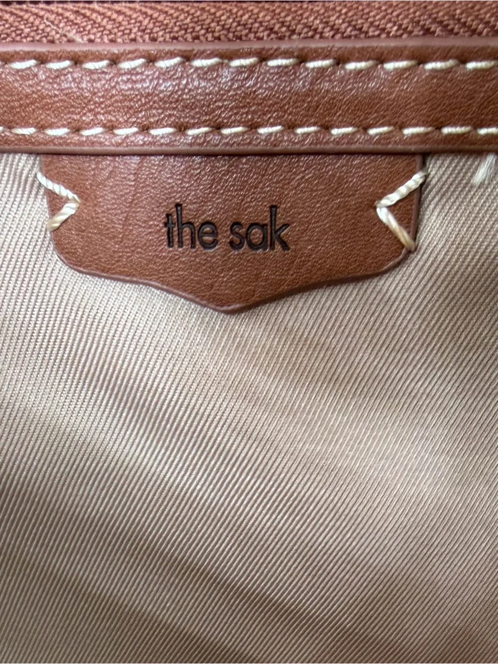 The Sak Faye Tote in Vachetta Leather